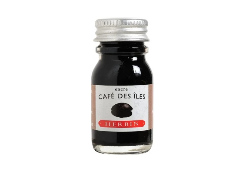 Atrament 10 ml Herbin Cafe des iles NOTEKA.jpg