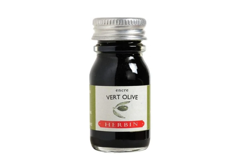 Atrament 10 ml Herbin Vert Olive NOTEKA.jpg
