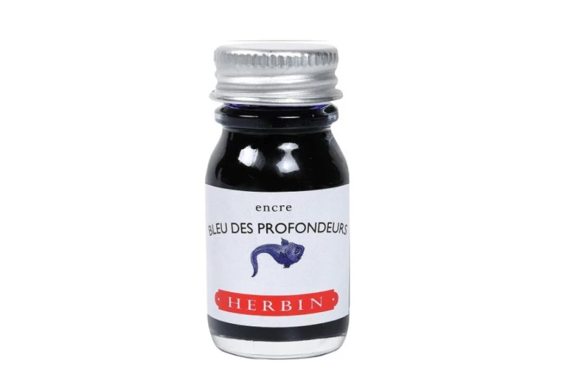 Atrament 10 ml Herbin Bleu des profondeurs NOTEKA.jpg