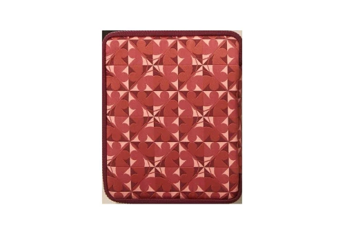 Kyoku Haku Zippered Pen Case Archeology Red - piórnik na 5 instrumentów