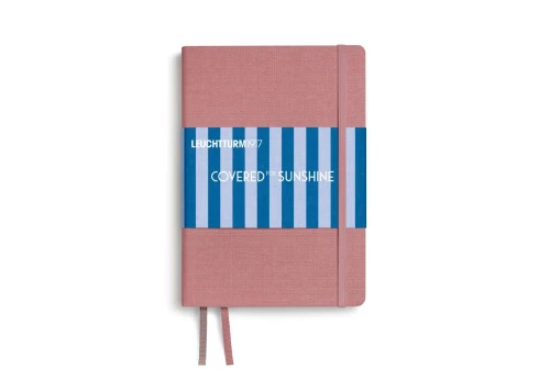 Leuchtturm1917 A5 Covered for Sunshine Notes w kropki - Beach Rose