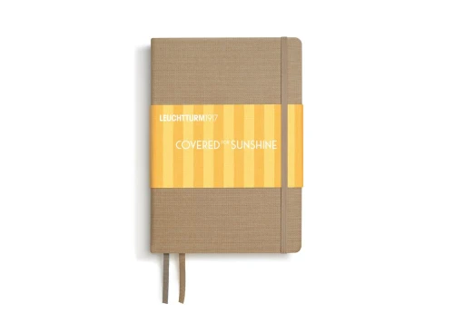 Leuchtturm1917 A5 Covered for Sunshine Notes w kropki - Dune