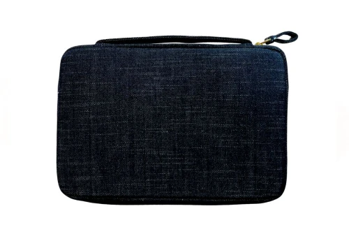 Kyoku Haku Zippered Pen Case Denim - piórnik na 20 instrumentów