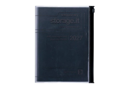 Mark's Japan Kalendarz 2026/2027 Storage.it A5 - czarny