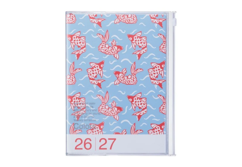 mark's japan kalendarz a5 illustration fish 2026 2027 NOTEKA.jpg