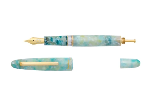Pióro wieczne Esterbrook Estie Sea Glass Gold Trim Piston