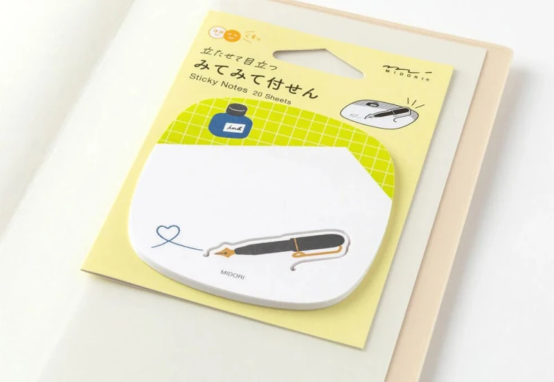 Midori Karteczki samoprzylepne Sticky Notes Pop-up - Pióro NOTEKA (3).jpg