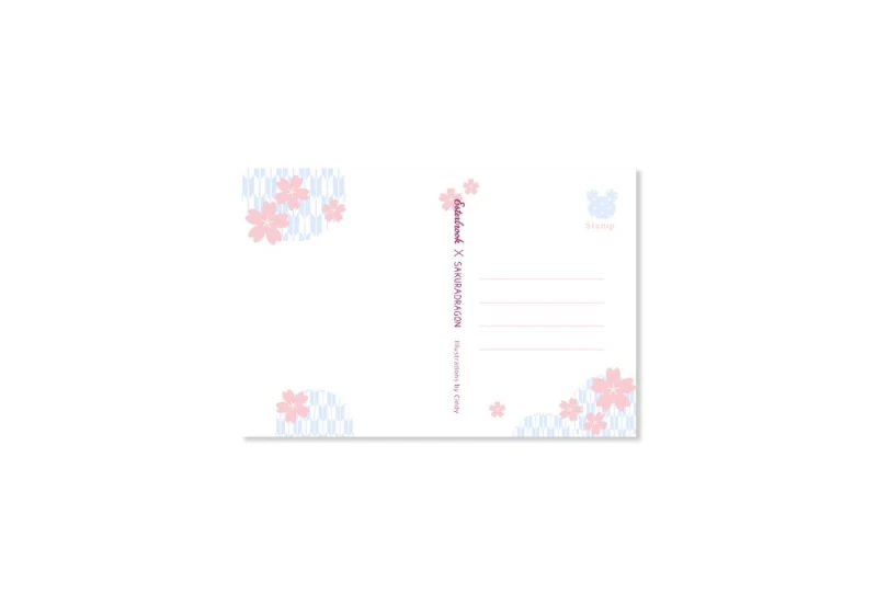 Esterbrook x sakura dragon postcard pocztówka NOTEKA (6).jpg