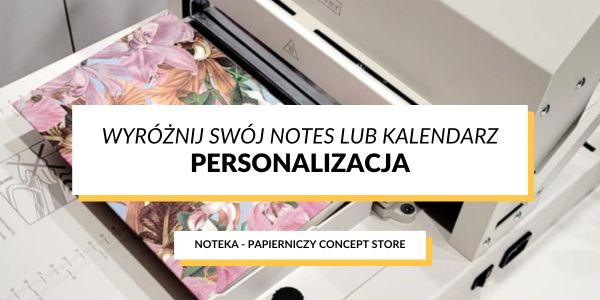 NOTEKA personalizowany notes kalendarz planner