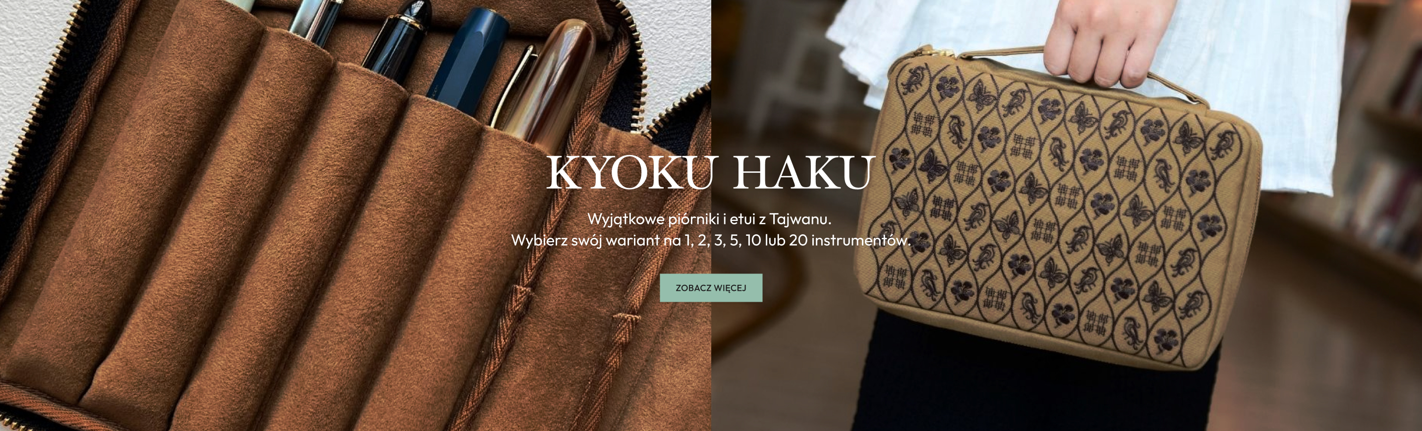 Piórniki KyokuHaku NOTEKA - papierniczy concept store