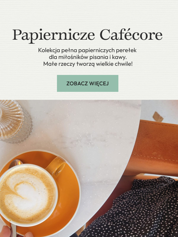 Mocha Mousse Papiernicze Cafecore NOTEKA Kawa Prezent dla Kawosza NOTEKA - papierniczy concept store